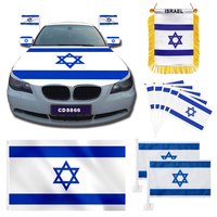 Drapeau d'Israël en gros, drapeaux nationaux personnalisés, drapeau israélien juif personnalisé 3*5ft 100% polyester