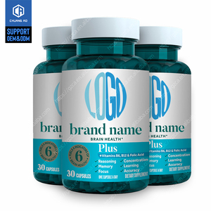 Vitamin B6 & B12 và Phosphatidylserine neurofactor 30ct viên nang não bổ sung cho tập trung Hữu Cơ nootropic viên nang - Product Image 1