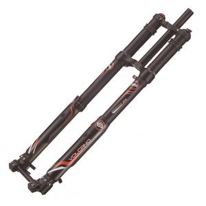RisunMotor-<span class=keywords><strong>horquilla</strong></span> delantera para bicicleta, DNM, USD-8S, de suspensión neumática para bicicleta de montaña, 203mm, 20mm, freno de disco Dual de eje - Product Image 1