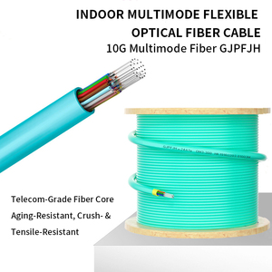 Cable de Fibra Óptica para Interiores Clase GYTA, 4-288 Hilos, Blindado con Cinta de Aluminio, Cubierta de PE, Bloqueo de Agua de Sección Transversal Completa, Resistente a los Rayos UV - Product Image 5