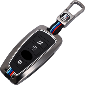 Étui de protection pour clé de voiture en alliage de zinc et gel de silice pour SWM G05 PRO G01 <span class=keywords><strong>FF</strong></span> X3 X7 Tiger EDi Iron Man Porte-clés Porte-clés Sac Accessoires - Product Image 1