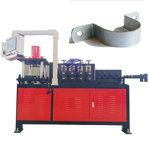 Automatic Stainless Steel Metal Car Hoops Clips Roll Making Forming Machine for Barrel Hoop - Product Image 1