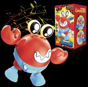 Jouet Crabe Électrique Interactif et Dansant pour <span class=keywords><strong>la</strong></span> Rue, Crabe Robot Chantant et Dansant Amusant avec Lumières LED et Musique - Product Image 2