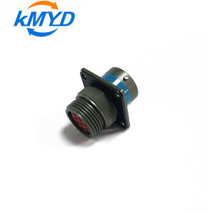 J599 Cirkelvormige Connector 10-Pins MIL-DTL-38999, Ip67 Waterdichte Metalen Stekker Voor Luchtvaart-En Ruimtevaartapparatuur - Product Image 3