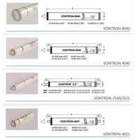 Membranes d'osmose inverse industrielles Vontron 4021 4040 8040 à très basse pression pour dessalement de l'eau saumâtre