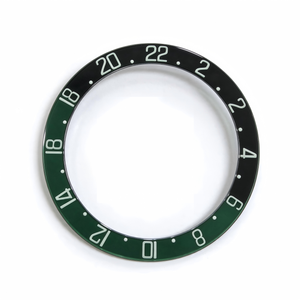 Bisel de Reloj de Zafiro y Metal Resistente al Agua, Personalizable en Colores Negro y Verde, para Piezas de Relojes de Buceo de Lujo - Product Image 4