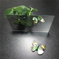 Miroir de téléprompteur personnalisé de 2 mm/3 mm d'épaisseur, séparateur de faisceau unidirectionnel en verre pour hôtel et cuisine, de qualité supérieure