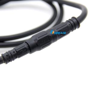 موصل مقاوم للماء من مصنع دريم-ستارت M12 للدراجات الكهربائية بـ 2 و4 و9 سنون لتوصيل الطاقة والإشارات - Product Image 5