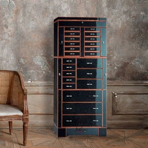 Armoire à <span class=keywords><strong>bijoux</strong></span> de style italien en MDF + bois massif, éclairage de luxe, design moderne, meubles de maison, salon, <span class=keywords><strong>miroir</strong></span> d'art personnalisé - Product Image 3