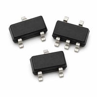 Circuit intégré convertisseur DC-DC élévateur CJ9107A30R SOT-89-3L à 95 % d'efficacité, entrée 0,9 V-6 V, sortie fixe 3 V, puce de commutation 1 A