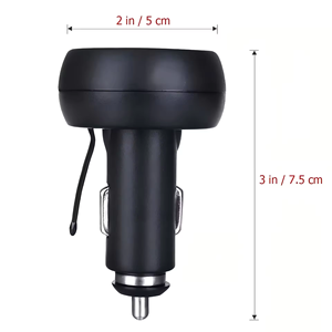 Универсальный 3 в 1 тройной функция 12 В 24 В автомобильный вольт метр автоматический СВЕТОДИОДНЫЙ Цифровой Вольтметр Манометр USB зарядное устройство - Product Image 5