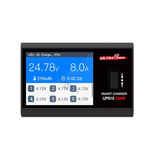 UltraPower UP610 UP616 8A 16A Charger Multi Functional Charger with Display Screen Lithium Battery Intelligent Balanced Charging