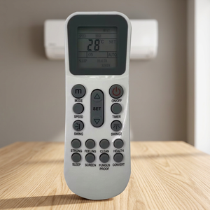 New YKR-K/231E 433MHz AC <b>Mini</b> White Remote Control with 4 Buttons for AUX Compatible Air Conditioner 8 Meter Range AAA Battery - Product Image 3