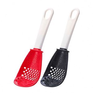 Hot Sale New Multifunctional Kitchen Cooking Spoon Heat-resistant Hanging Hole Innovative Potato Garlic Press <b>Colander</b> - Product Image 1