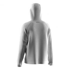 Sweat à capuche léger et chaud, respirant, extensible dans les quatre sens, mélange polyester-coton-spandex, résistant aux plis - Product Image 4