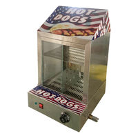 Machine à vapeur pour hot-dogs et réchauffeur de pains, présentoir commercial pour la cuisson des hot-dogs