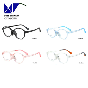 Monture optique solide pour enfants, taille 48-17-140, modèle UWIE2503, TR90 |   100% sans BPA |   Confortable |   Toutes les formes de visage |   50 pièces/boîte - Product Image 4