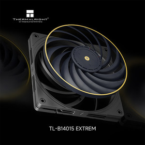 Ventola silenziosa Thermalright TL-B14015 EX in materiale polimerico LCP, ventola sottile ad alte prestazioni con pressione d'aria elevata. - Product Image 2