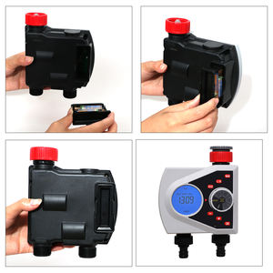 Aqualin Modèle 21076 Minuteur d'eau de jardin extérieur écologique <span class=keywords><strong>à</strong></span> piles automatique avec planification d'irrigation - Product Image 4