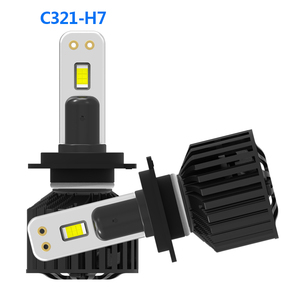 Nouvelles ampoules de phare LED Mini H7 Globalpowerleds 12000LM pour voiture universelle, compatibles H11/H4/9006/9005, garantie de <span class=keywords><strong>2</strong></span> ans - Product Image 2