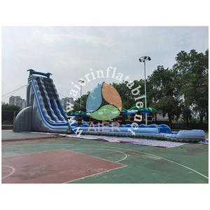 43フィートの巨大なヤシの木型ウォータースライダー、売れ筋商品、インフレータブルウォーターパーク設備、屋外用インフレータブルウォータースライダー - Product Image 3