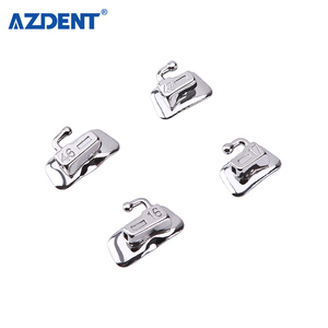 Nuevos Brackets Metálicos Autoligables AZDENT con Gancho Móvil, Orificio Auxiliar y Tubo Bucal - Product Image 6