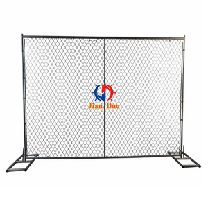 Champ de panneau solaire 12.5m de long rouleau galvanisé 60x60mm trou de diamant 2m de haut clôture à maillons de chaîne - Product Image 3