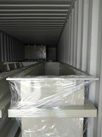 Réservoir de galvanoplastie matériel de PVC d'OEM pp pour plaquer le lavage de marinage acide