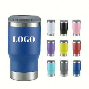 Vaso Térmico Personalizado de Acero Inoxidable de Doble Pared para Cerveza, Refrescos, Café, 4 en 1, 14 oz - Product Image 1