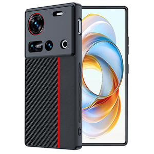 Pour Nubia Z70 Ultra coque de téléphone <span class=keywords><strong>fibre</strong></span> de luxe Protection Anti-chute antichoc téléphone couverture arrière pour Nubia Z70U - Product Image 1