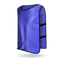 Chalecos de Entrenamiento de Fútbol y Baloncesto Personalizados, Transpirables, de Secado Rápido, sin Mangas, con Cuello Alto, Impresión Serigráfica, 100% Poliéster