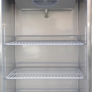 Réfrigérateur commercial à refroidissement par air <span class=keywords><strong>de</strong></span> style américain avec 2 petites portes, haute capacité, en vente - Product Image 5