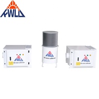 Nouveau collecteur de brouillard d'huile électrostatique, absorbeur de fumée, extracteur, purificateur d'air, base mobile, efficacité 99%, moteur HEPA