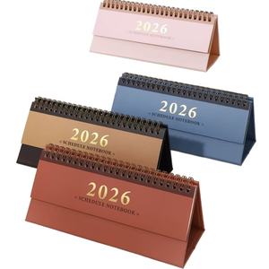 Calendario <span class=keywords><strong>de</strong></span> Escritorio Mini Radiant 2026, Encuadernación <span class=keywords><strong>de</strong></span> Doble Alambre, Impresión Digital, Planificador <span class=keywords><strong>de</strong></span> Oficina - Product Image 5