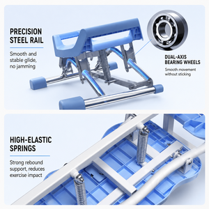 Nuevo Diseño de Equipo de Gimnasio en Casa, Simulador de <span class=keywords><strong>Escaleras</strong></span>, Máquina de Esquí con Asa, Entrenamiento de Pilates y Abdominales - Product Image 5