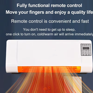 Vente en gros de petit ventilateur mural 1800W 2 en 1, chauffage électrique et climatiseur, hautement efficace pour le chauffage des pièces - Product Image 3