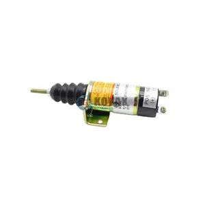 1502-12C2U1B2 High quality solenoid valve engine excavator accessories fuel flameout 12V 1502-12C2U1B2