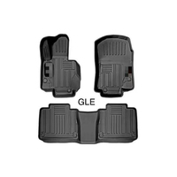 Tapis de sol de voiture en TPE personnalisés, numérisation 3D, antidérapants, doublures de pieds automobiles, ensemble complet, compatibles avec Mercedes-Benz GLE (2018 et plus récents)