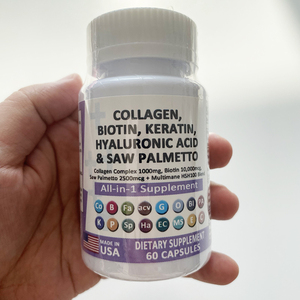 Capsule Private Label collagene Marin capsula sbiancante per la pelle integratore complesso collagene - Product Image 5