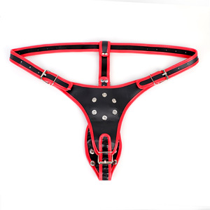 Tapón Anal Femenino Negro y Rojo con Sensación Realista, Juguete de Masturbación para Adultos - Product Image 2