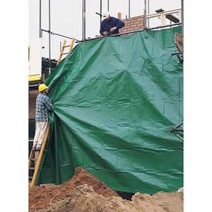 Bâche en PVC LVJU 20 pieds x 26 pieds (6 m x 8 m), toutes sortes <span class=keywords><strong>de</strong></span> bâches pour les chantiers <span class=keywords><strong>de</strong></span> construction - Product Image 1