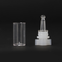 Capuchon de poche à bec en plastique, capuchon à bec en plastique pour pochette à cosmétique