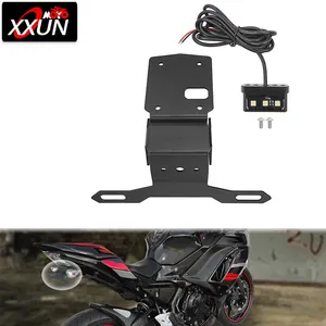 Zxxun — support de plaque d'immatriculation pour Kawasaki Ninja 650 Z650 2017, accessoires de moto, support de queue arrière de course, nouveau, 2020