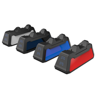 Station de charge double pour manettes de jeu Playstation 5, avec LED, support de bascule, accessoires pour manettes de jeu PS5
