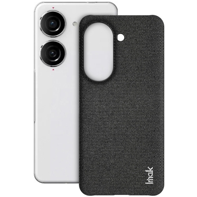 For Asus Zenfone 9 / Zenfone 10 5G Protective Mobile Shell Phone Case Cover Imak Cloth Texture PU PC Phone Case