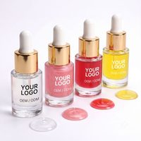 Glitter Voedende Niet-Kleverige Glansrijke Lip Olie Groothandel Bulk Fruit Kleurveranderende Veganistische Volumegevende Lip Olie Getinte Private Label
