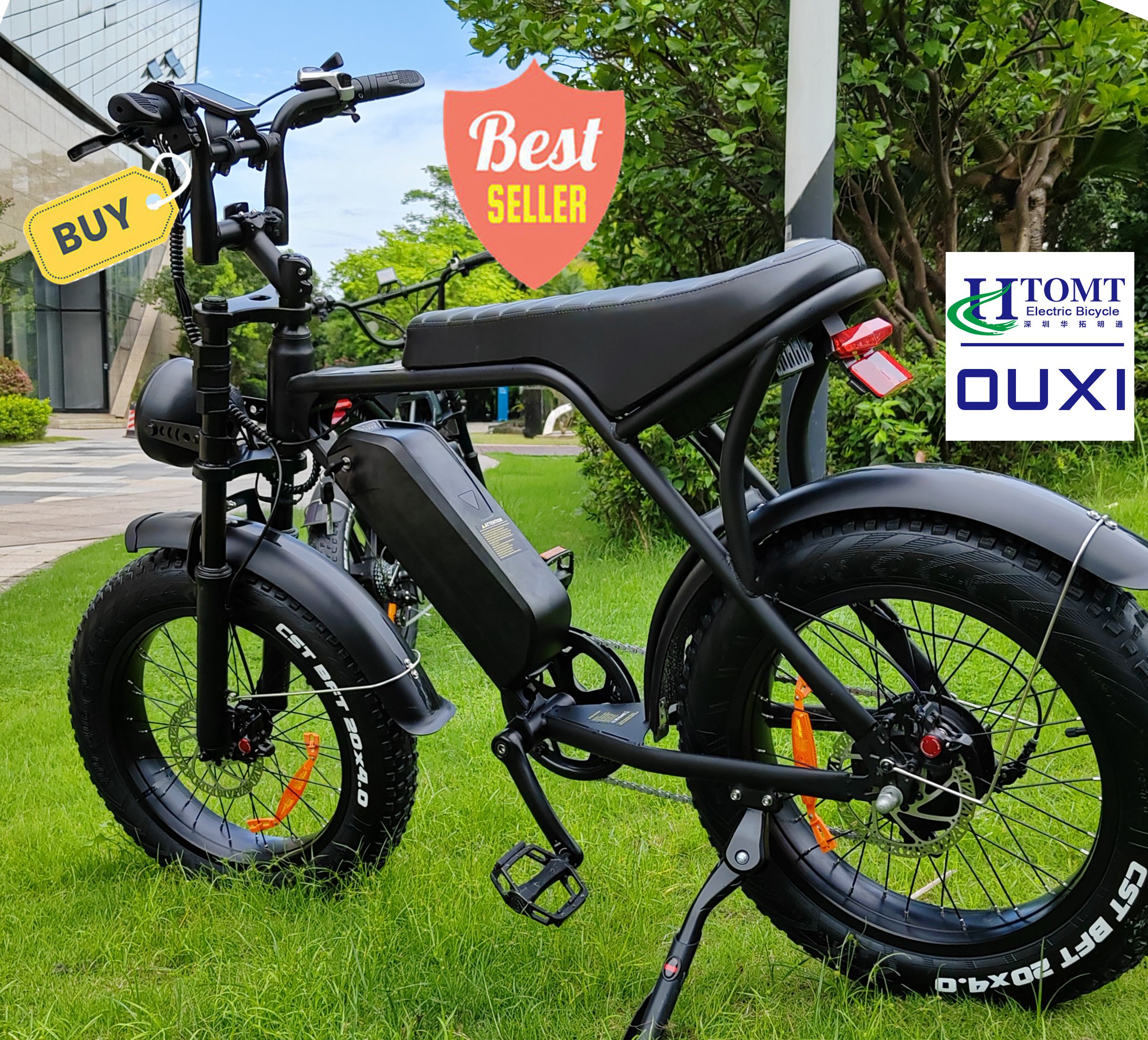 20インチファットタイヤELECTRIC BICYCLES OUXI V8 1000W 750W