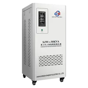 AVR Voltage Regulator 30KVA 60KVA 100KVA 3 Phase 380V AC Automatic Voltage Stabilizers