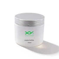 Xypackaging 250ml 350g 12oz Pots cosmétiques et pour desserts en plastique PET dépoli personnalisés vides avec couvercles en plastique Prix de gros