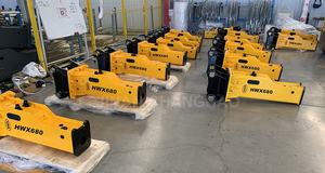 Заводская поставка, 6-тонный молоток для сноса экскаватора с сертификацией CE - Product Image 6